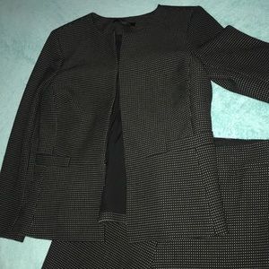 Ann Taylor Black and White Blazer